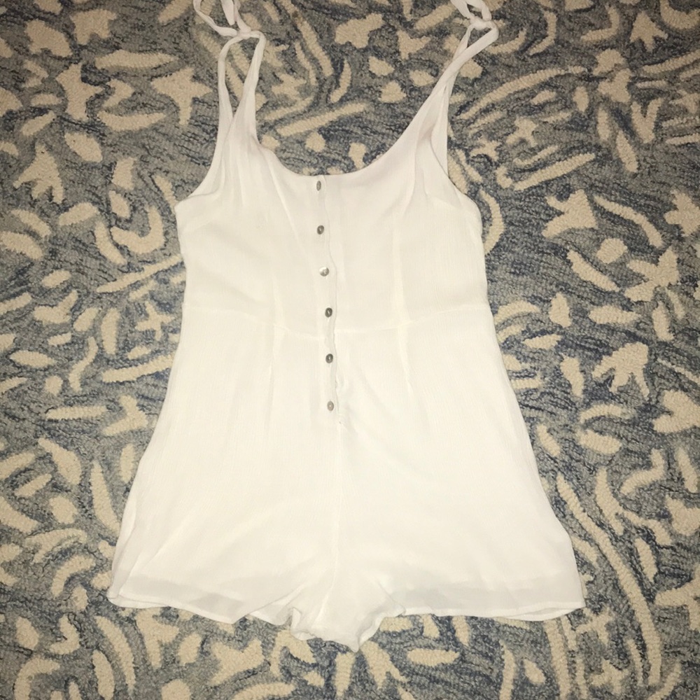 Kimchi Blue White Romper